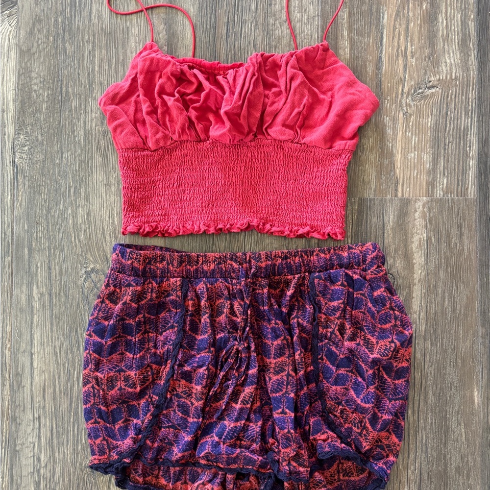 Patterned Outfit Set